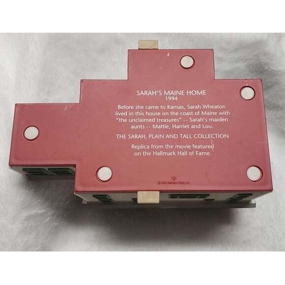 Hallmark Sarah Plain and Tall Prairie House  Collection 1994 Set Vintage Decor - Picture 2 of 10